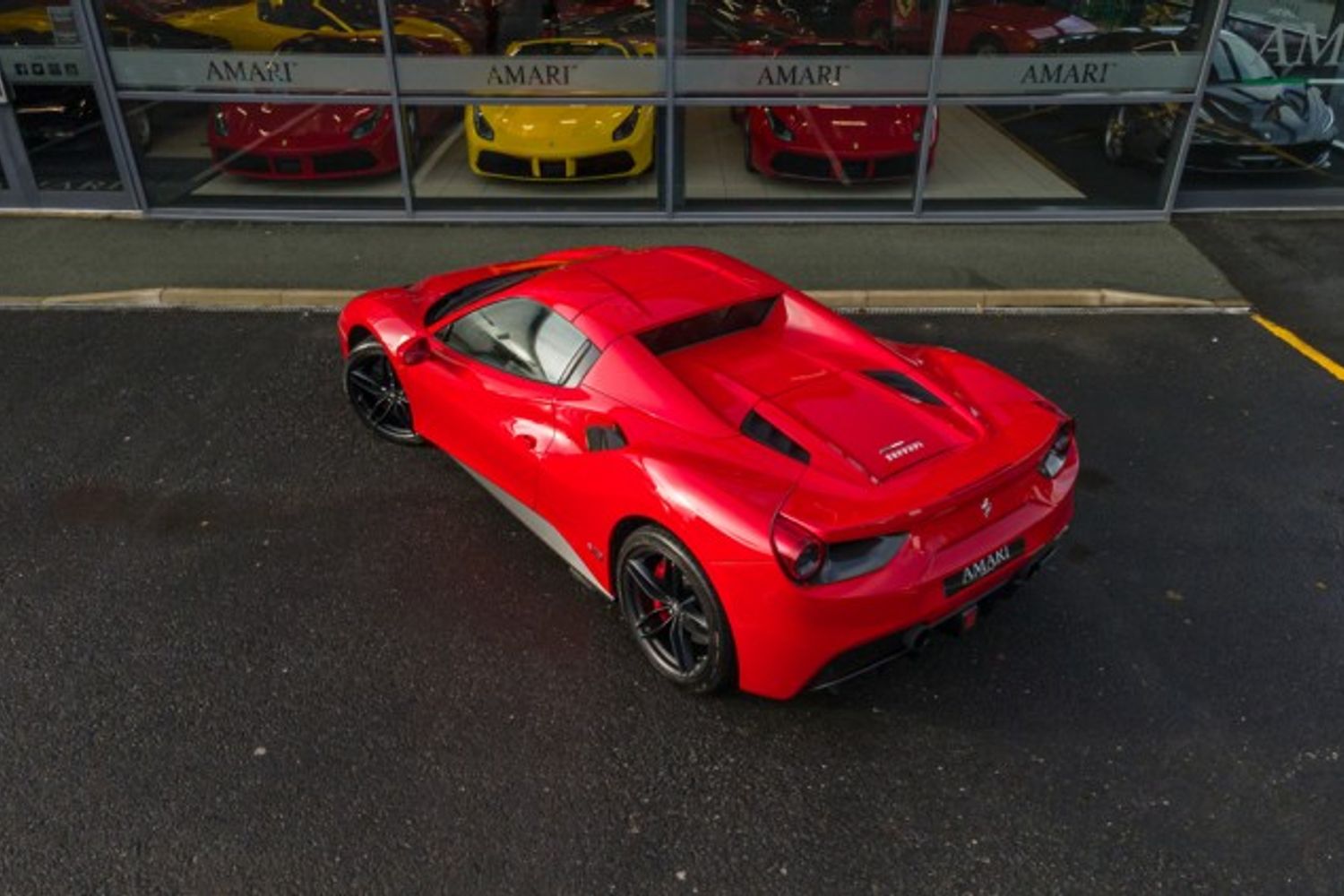 FERRARI 488 CONVERTIBLE 3.9 SPIDER 2DR SEMI AUTOMATIC