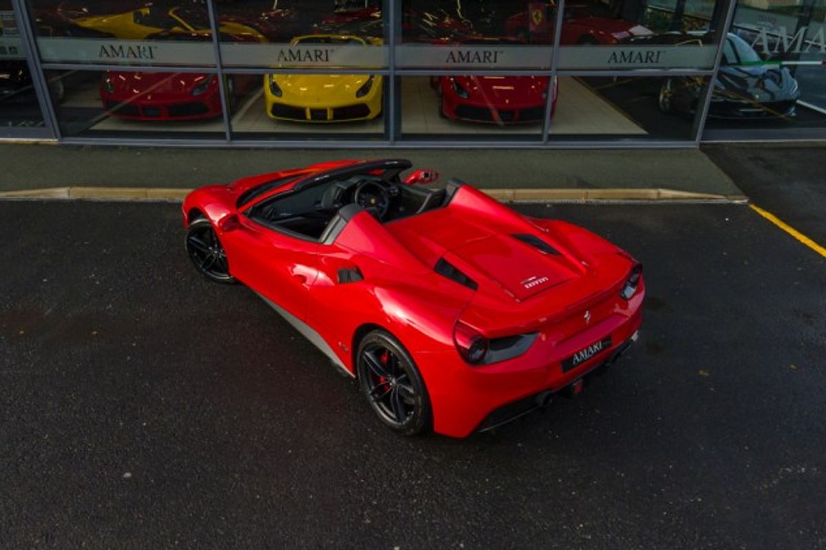 FERRARI 488 CONVERTIBLE 3.9 SPIDER 2DR SEMI AUTOMATIC