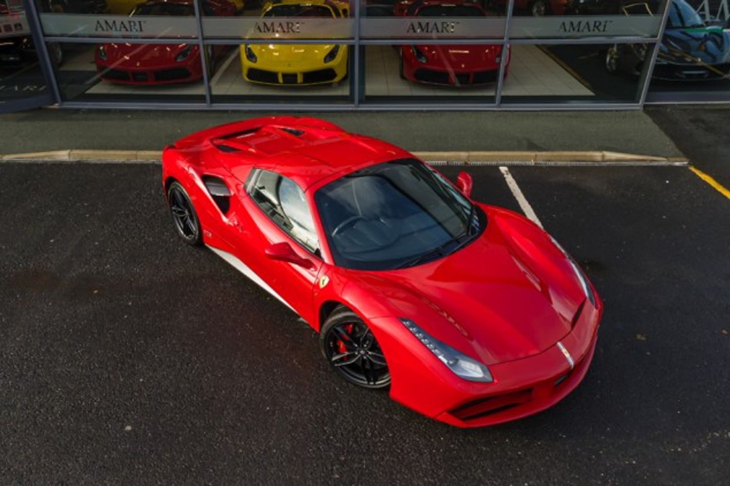 FERRARI 488 CONVERTIBLE 3.9 SPIDER 2DR SEMI AUTOMATIC