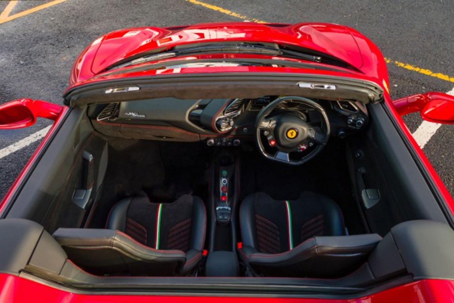 FERRARI 488 CONVERTIBLE 3.9 SPIDER 2DR SEMI AUTOMATIC