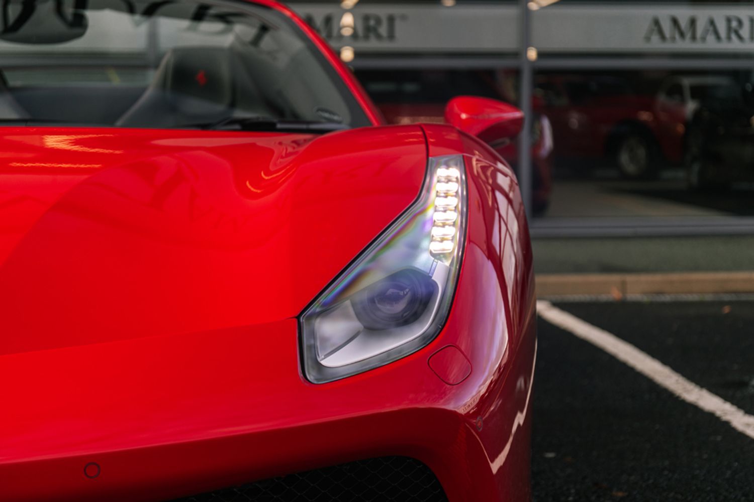 FERRARI 488 CONVERTIBLE 3.9 SPIDER 2DR SEMI AUTOMATIC