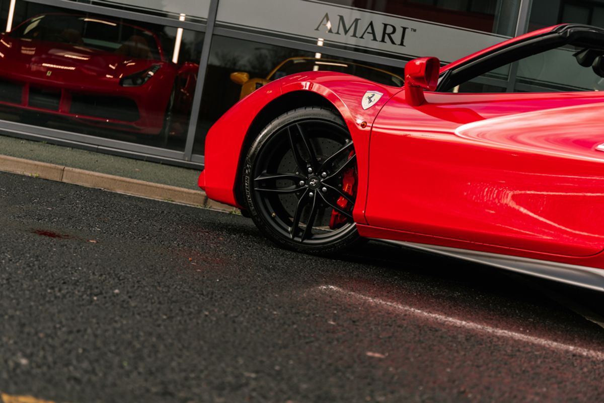 FERRARI 488 CONVERTIBLE 3.9 SPIDER 2DR SEMI AUTOMATIC