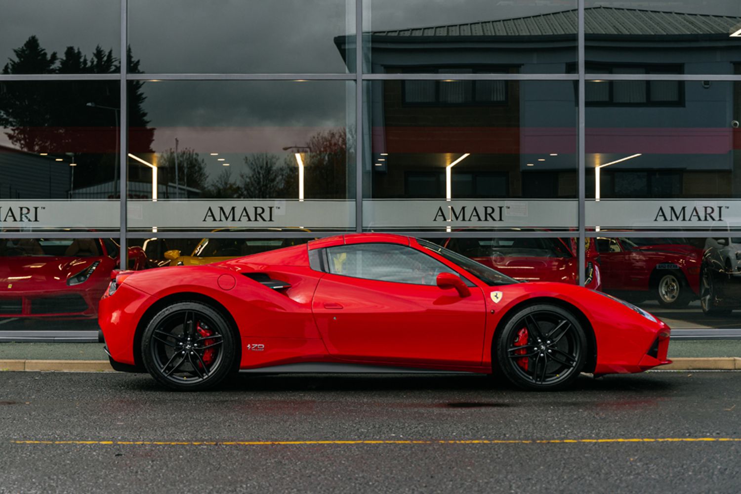FERRARI 488 CONVERTIBLE 3.9 SPIDER 2DR SEMI AUTOMATIC