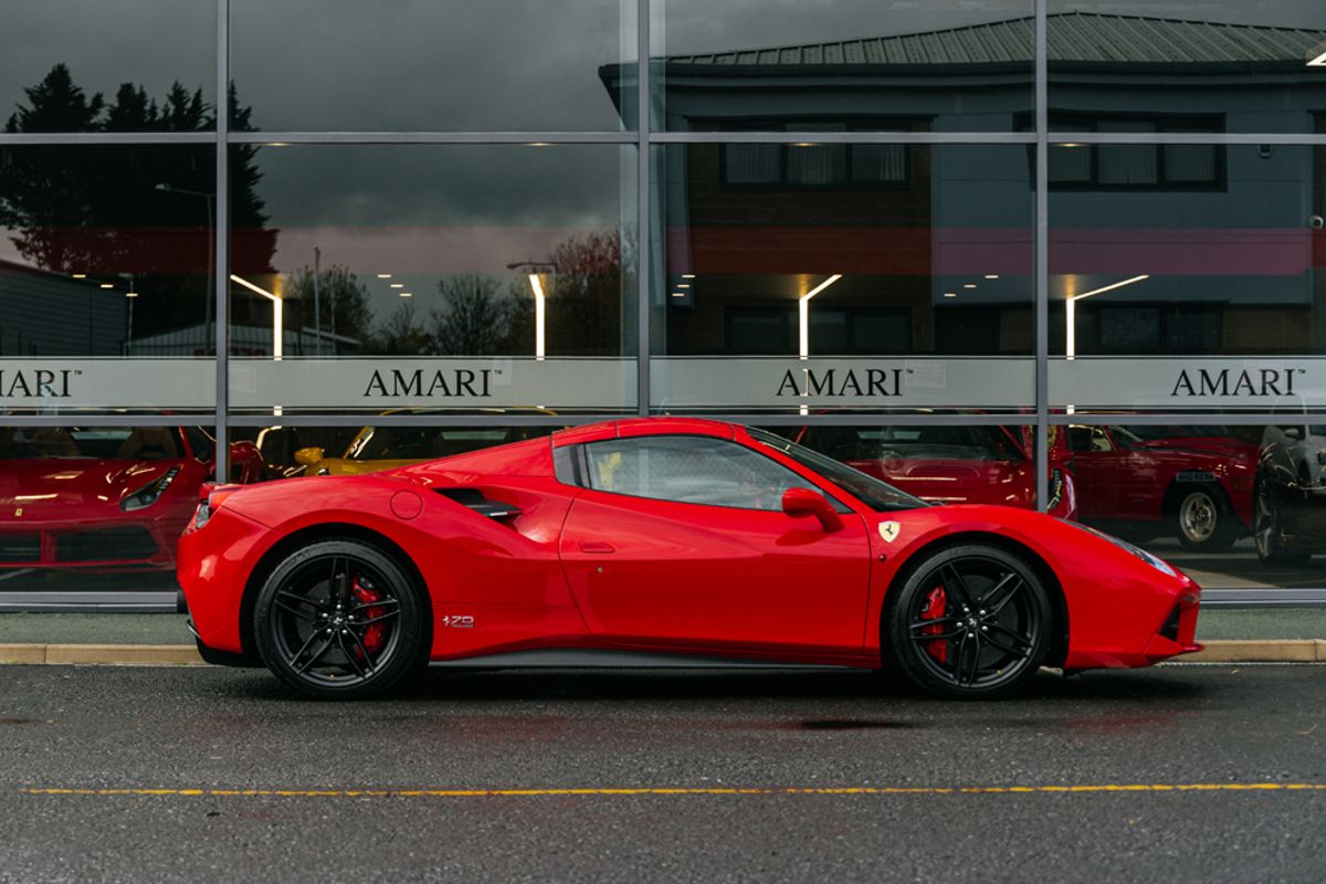 FERRARI 488 CONVERTIBLE 3.9 SPIDER 2DR SEMI AUTOMATIC