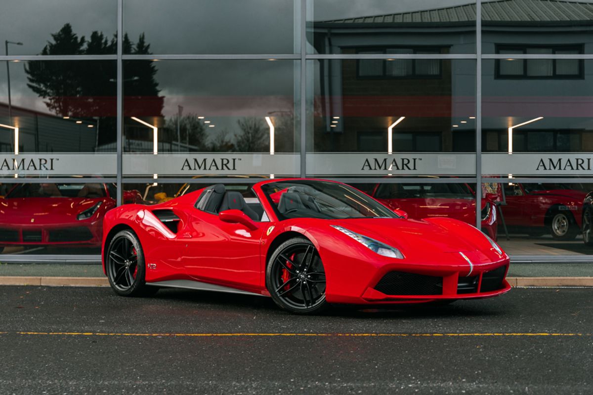 FERRARI 488 CONVERTIBLE 3.9 SPIDER 2DR SEMI AUTOMATIC