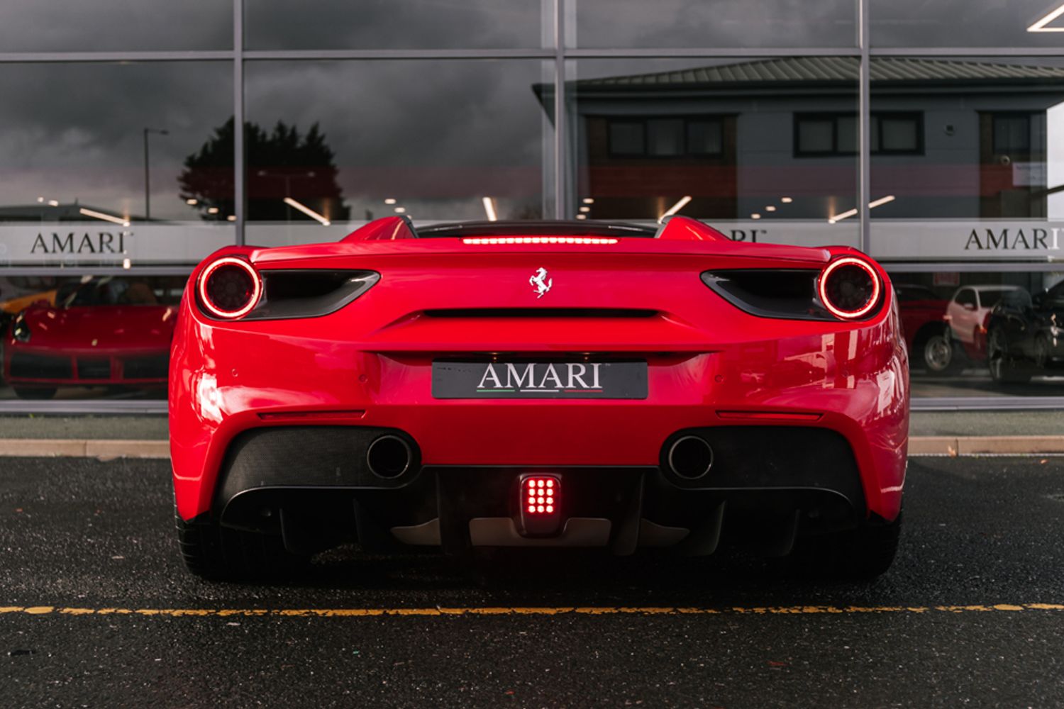 FERRARI 488 CONVERTIBLE 3.9 SPIDER 2DR SEMI AUTOMATIC
