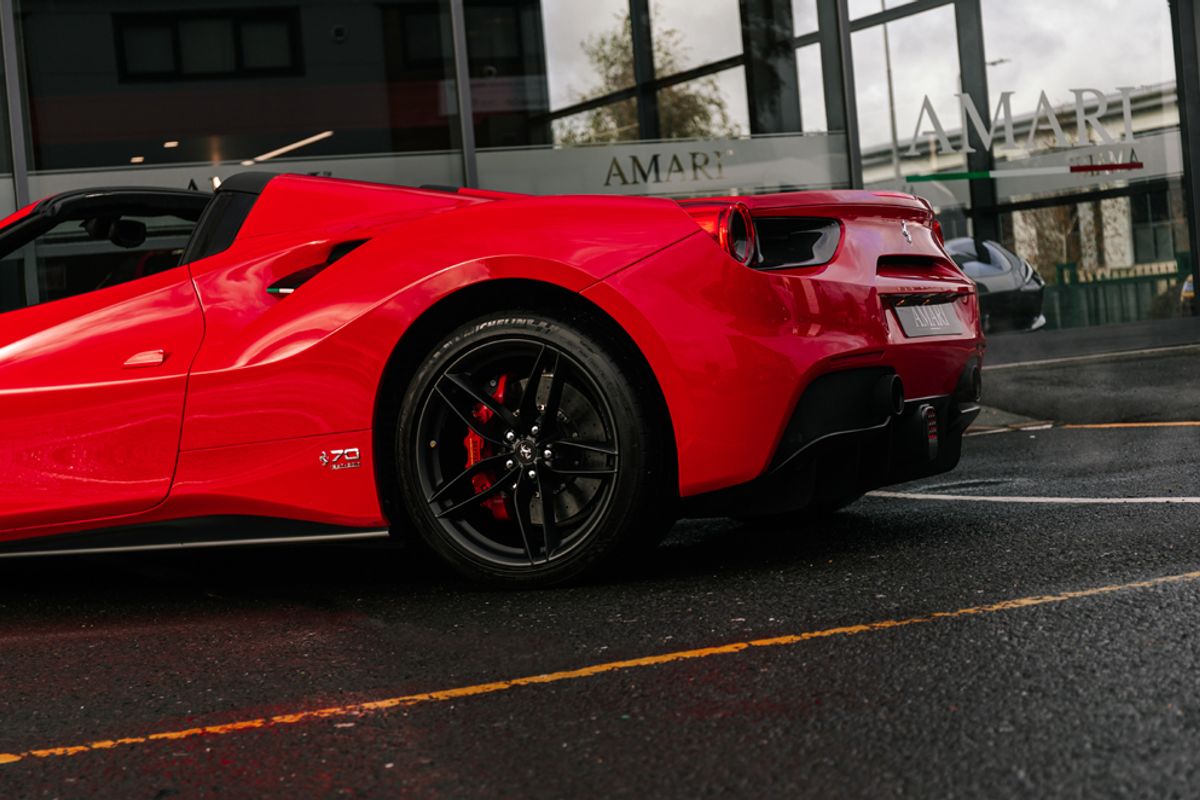 FERRARI 488 CONVERTIBLE 3.9 SPIDER 2DR SEMI AUTOMATIC