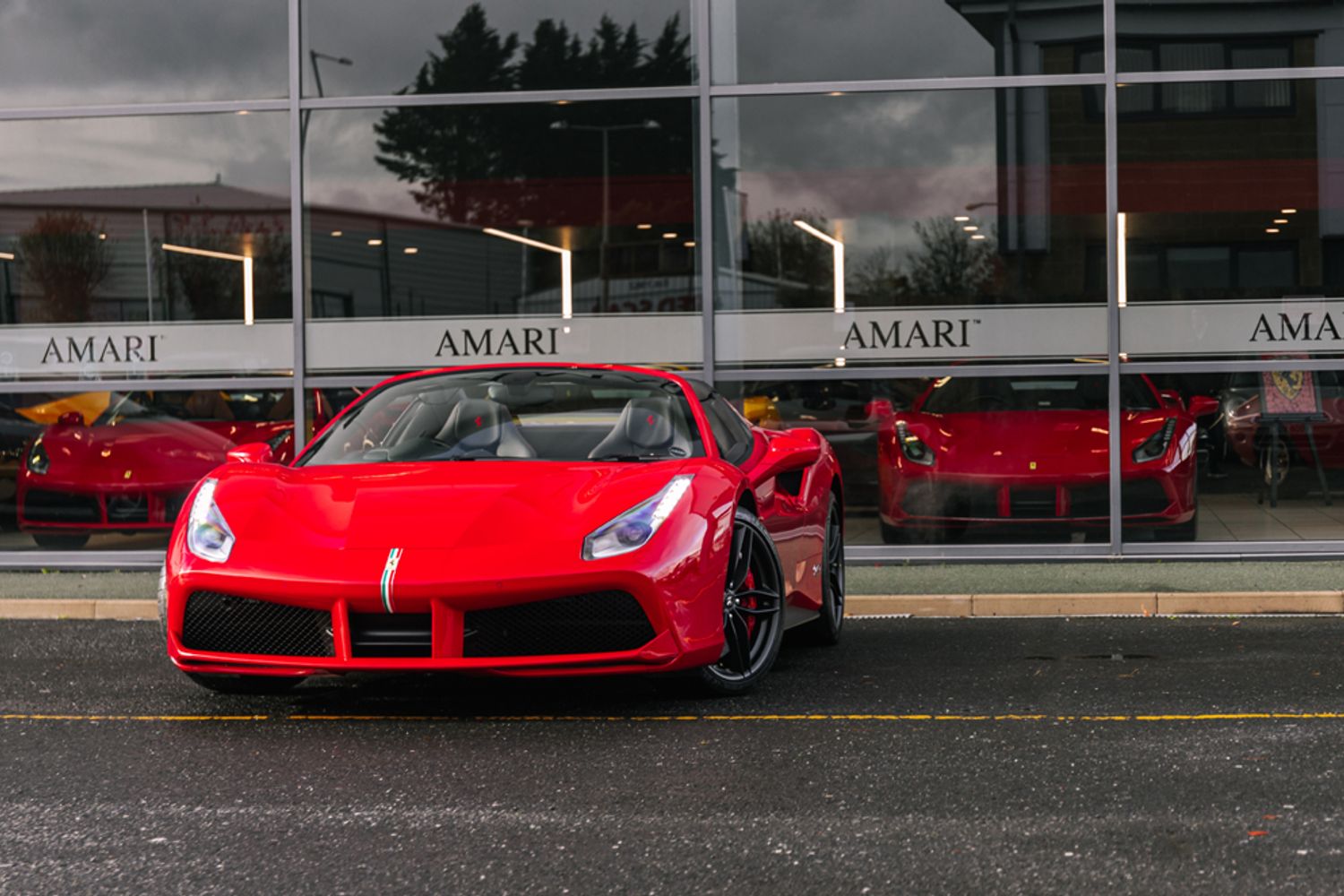 FERRARI 488 CONVERTIBLE 3.9 SPIDER 2DR SEMI AUTOMATIC