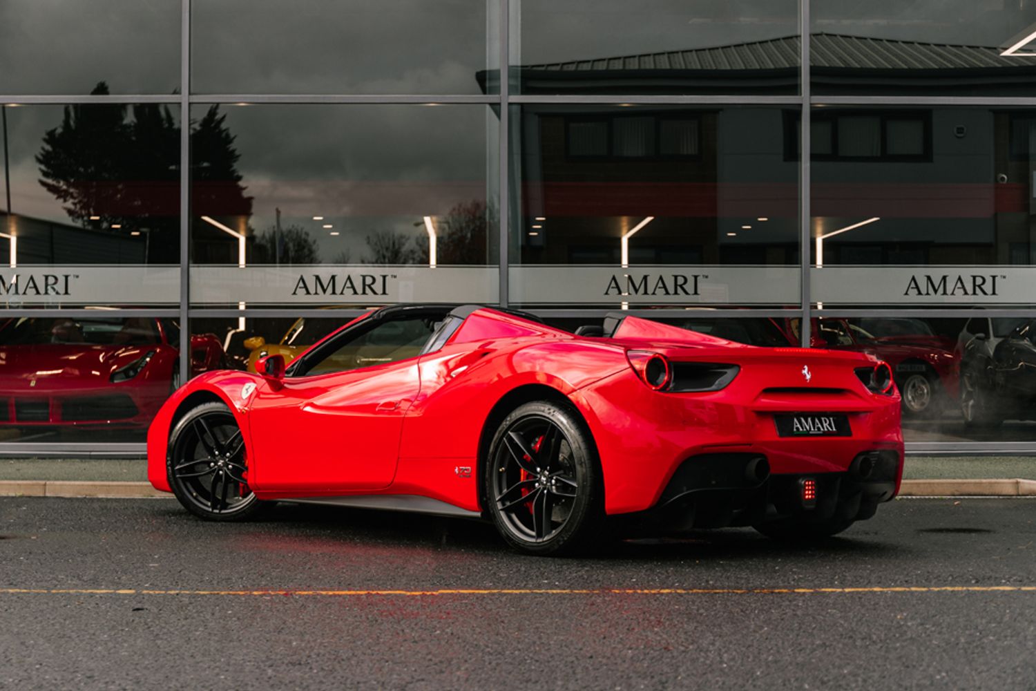 FERRARI 488 CONVERTIBLE 3.9 SPIDER 2DR SEMI AUTOMATIC
