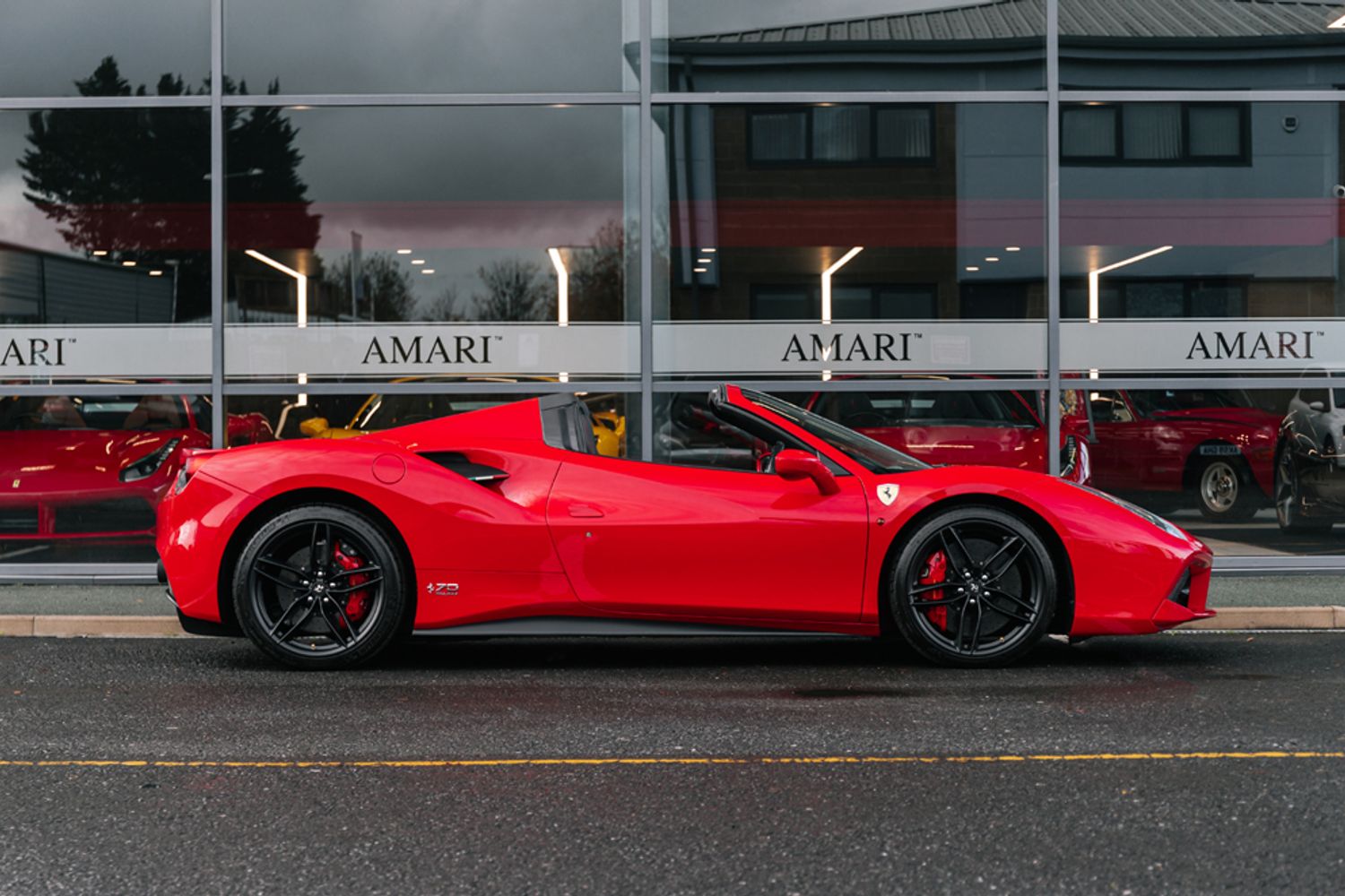 FERRARI 488 CONVERTIBLE 3.9 SPIDER 2DR SEMI AUTOMATIC
