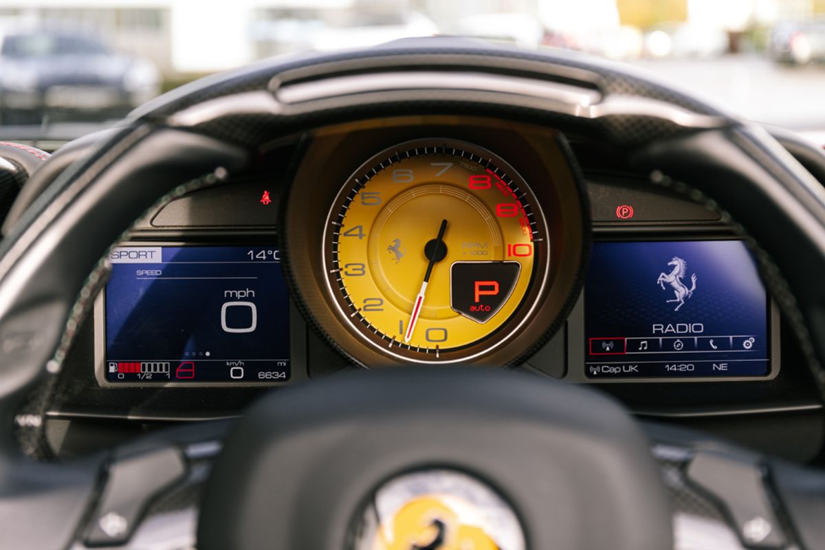 FERRARI 488 CONVERTIBLE 3.9 SPIDER 2DR SEMI AUTOMATIC