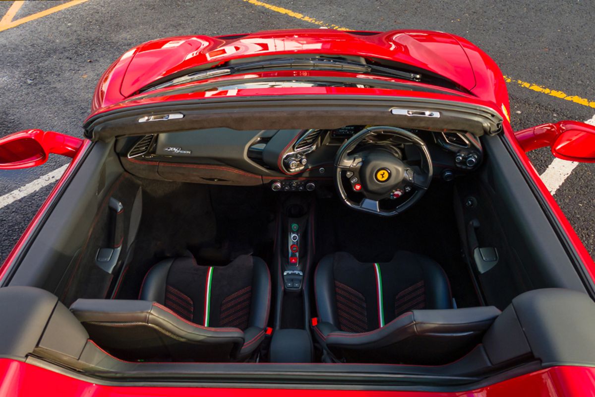 FERRARI 488 CONVERTIBLE 3.9 SPIDER 2DR SEMI AUTOMATIC