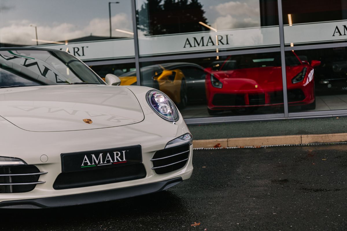 PORSCHE 911 COUPE 3.8 50 ANNIVERSARY EDITION PDK 2DR SEMI AUTOMATIC