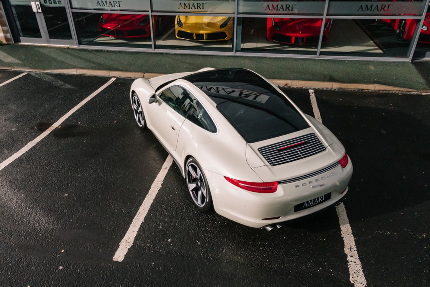 PORSCHE 911 COUPE 3.8 50 ANNIVERSARY EDITION PDK 2DR SEMI AUTOMATIC