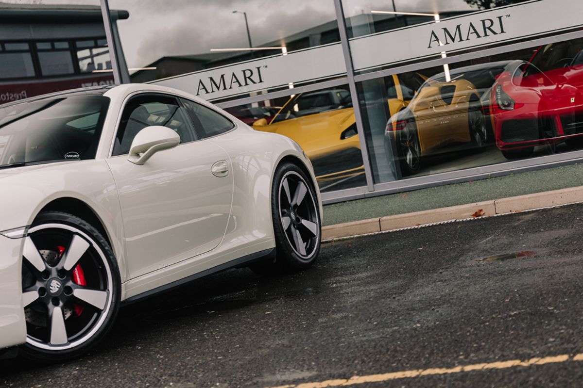 PORSCHE 911 COUPE 3.8 50 ANNIVERSARY EDITION PDK 2DR SEMI AUTOMATIC