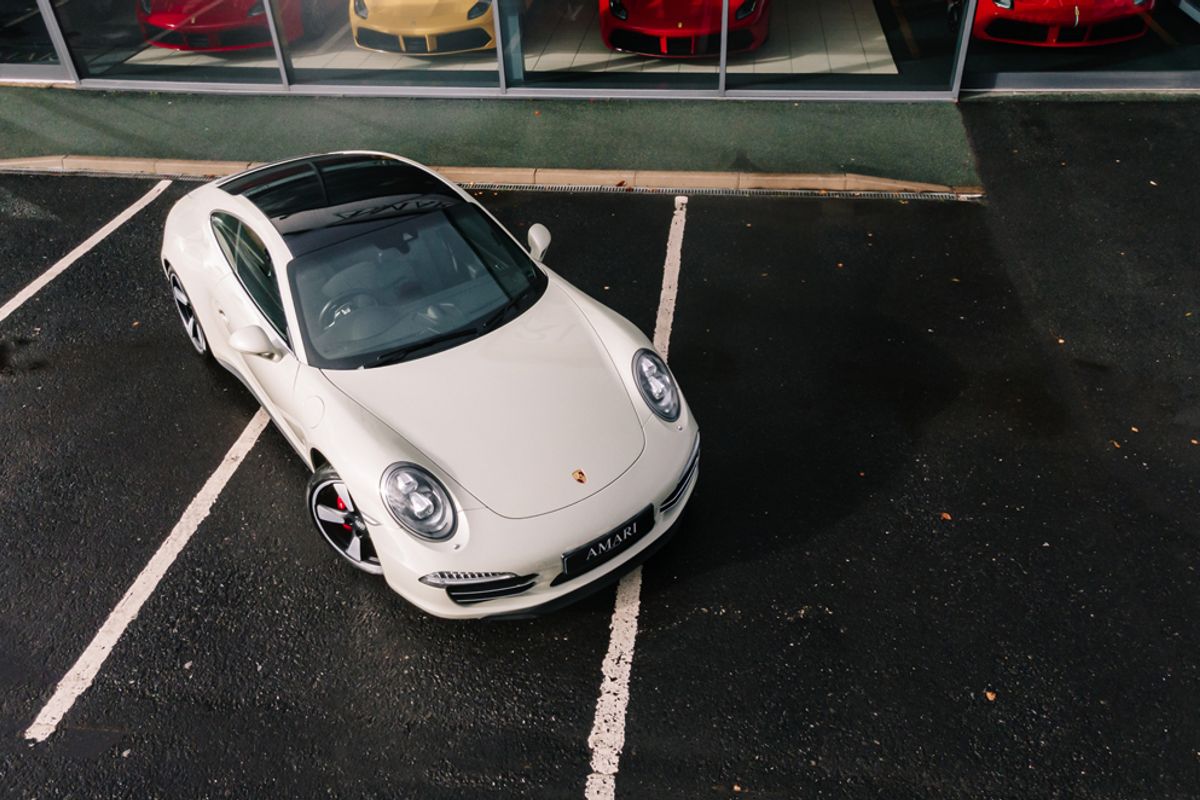 PORSCHE 911 COUPE 3.8 50 ANNIVERSARY EDITION PDK 2DR SEMI AUTOMATIC