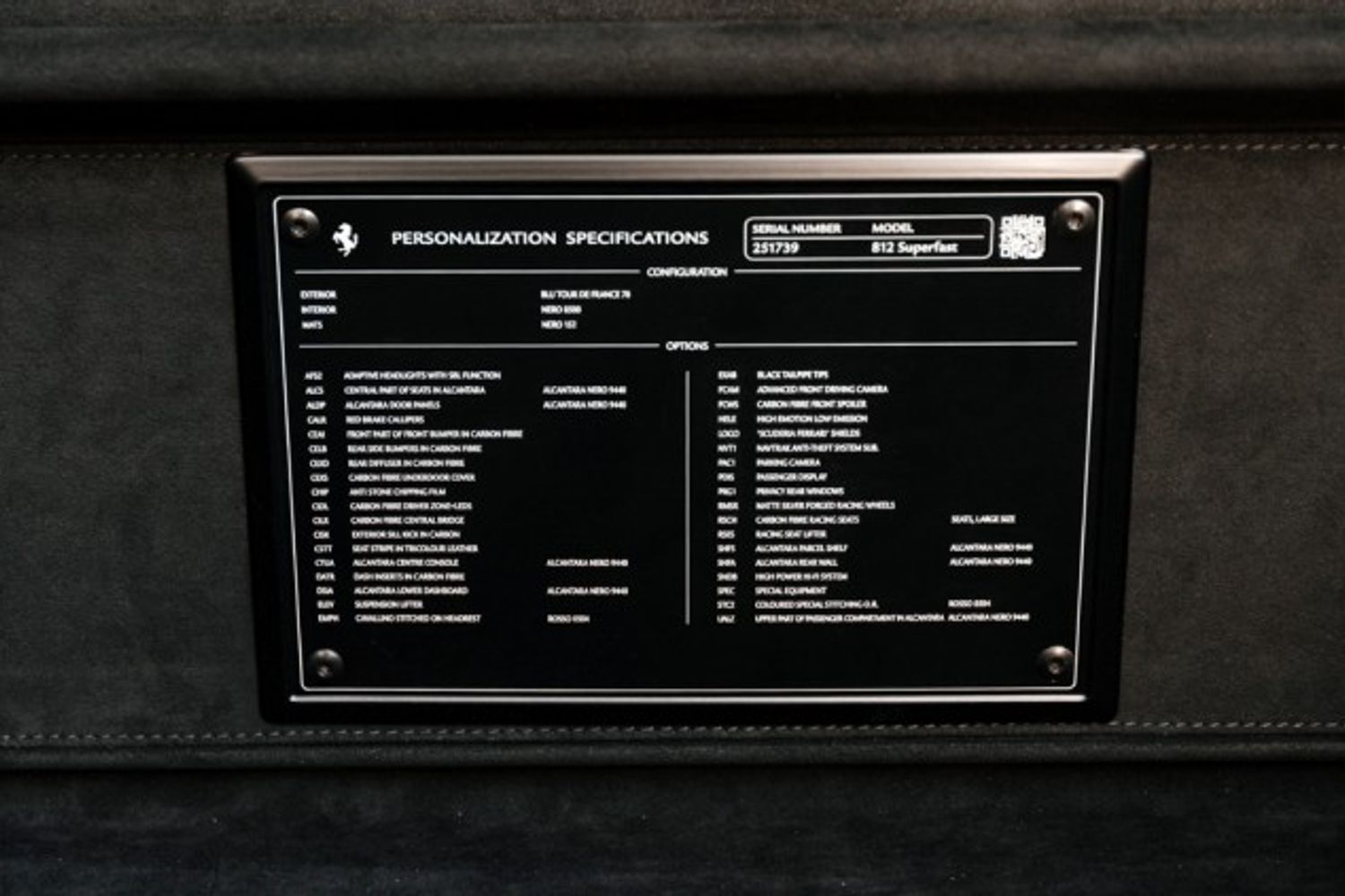 FERRARI 812 SUPERFAST COUPE 6.5 BCE 2DR SEMI AUTOMATIC