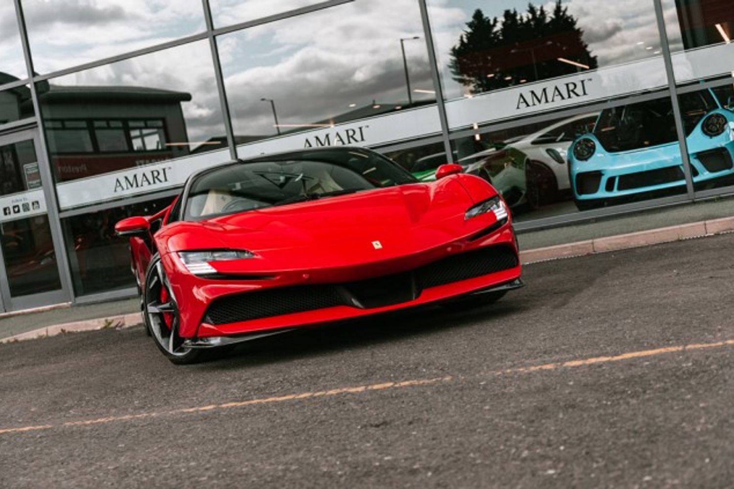 FERRARI SF90 PETROL/ELECTRIC COUPE 4.0 STRADALE 2DR SEMI AUTOMATIC