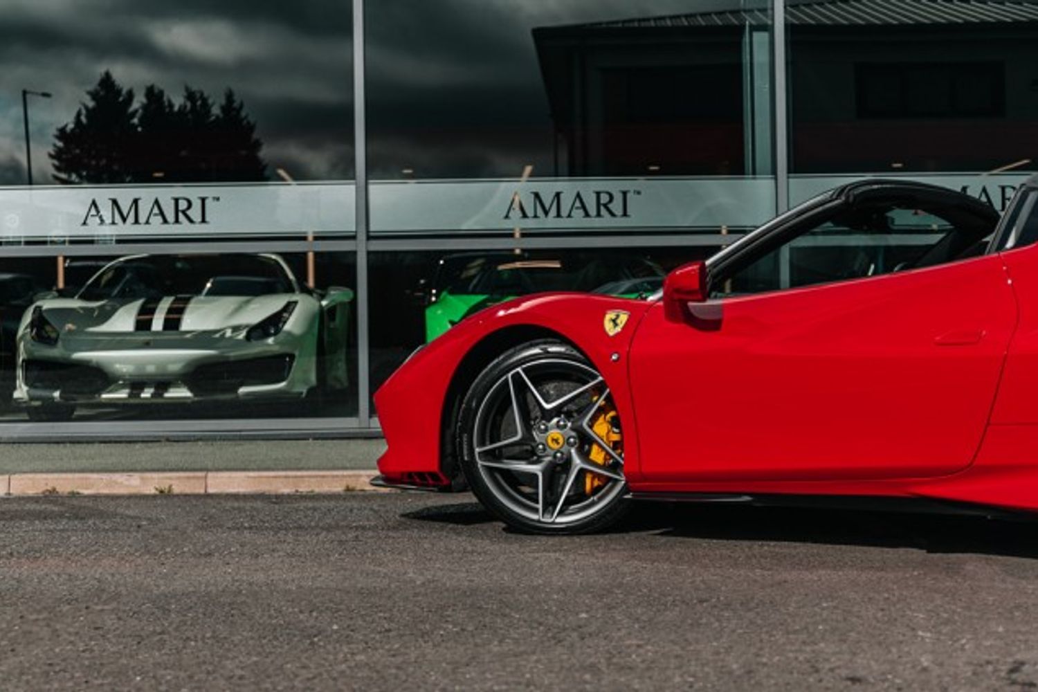 FERRARI F8 SPIDER CONVERTIBLE 3.9 SPIDER 2DR SEMI AUTOMATIC