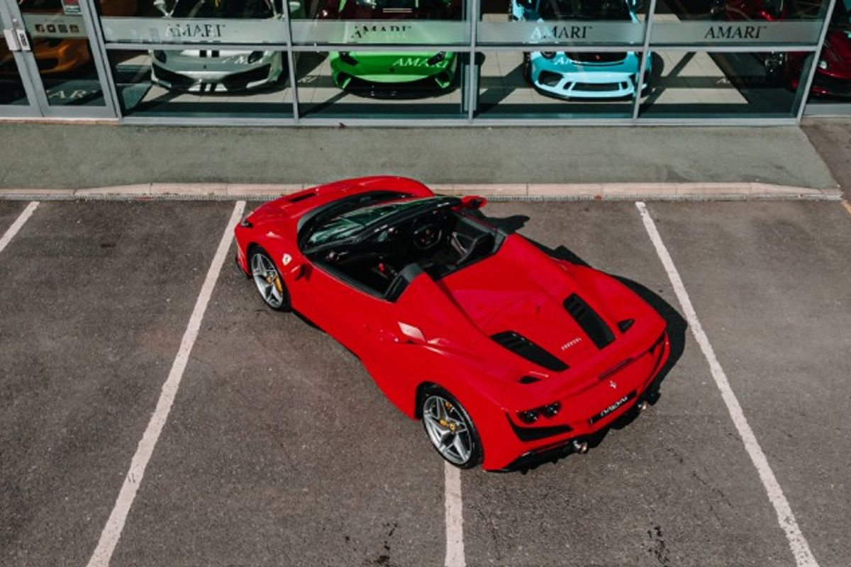 FERRARI F8 SPIDER CONVERTIBLE 3.9 SPIDER 2DR SEMI AUTOMATIC
