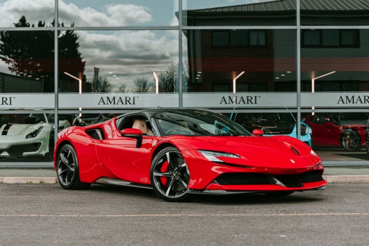 FERRARI SF90 PETROL/ELECTRIC COUPE 4.0 STRADALE 2DR SEMI AUTOMATIC