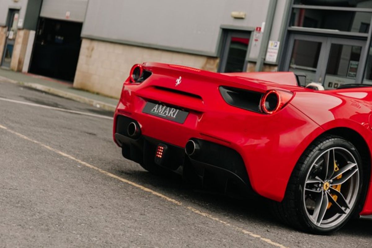 FERRARI 488 CONVERTIBLE 3.9 SPIDER 2DR SEMI AUTOMATIC