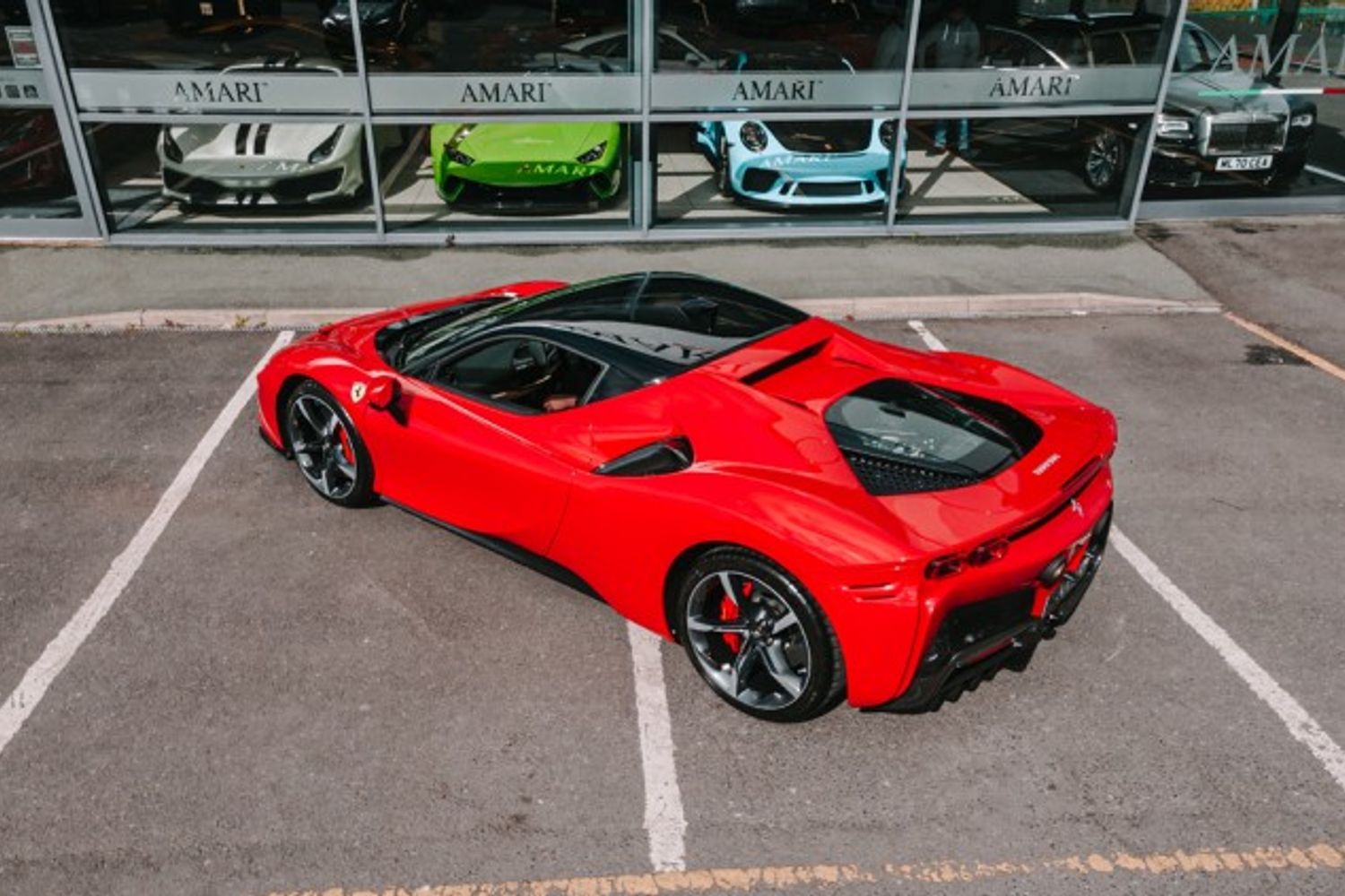 FERRARI SF90 PETROL/ELECTRIC COUPE 4.0 STRADALE 2DR SEMI AUTOMATIC