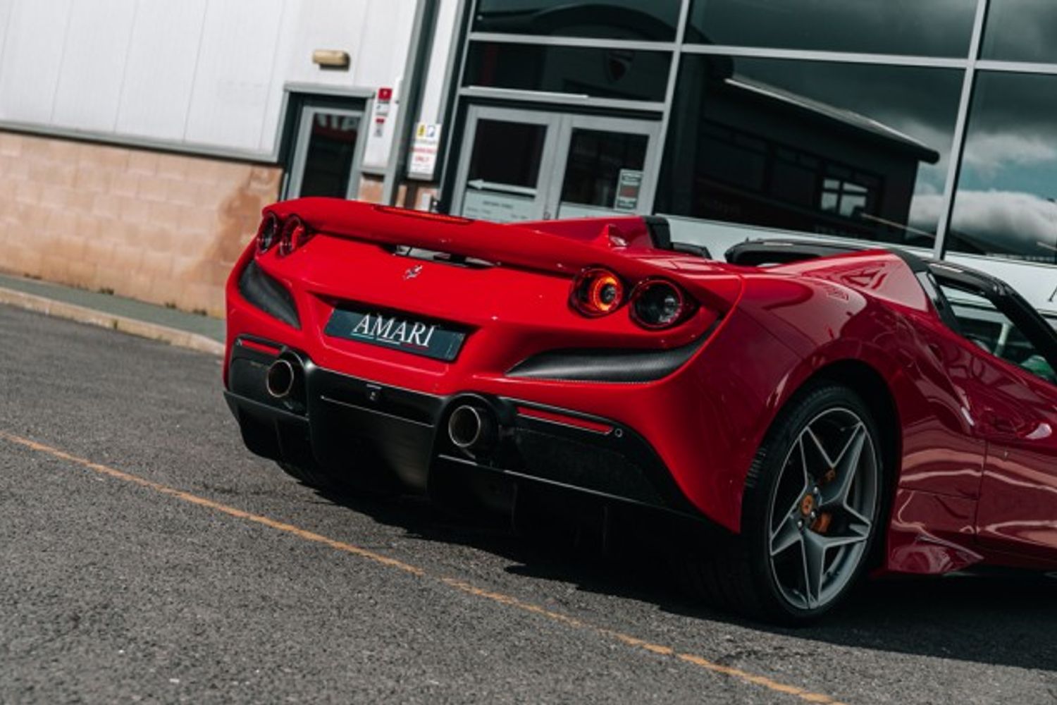 FERRARI F8 SPIDER CONVERTIBLE 3.9 SPIDER 2DR SEMI AUTOMATIC