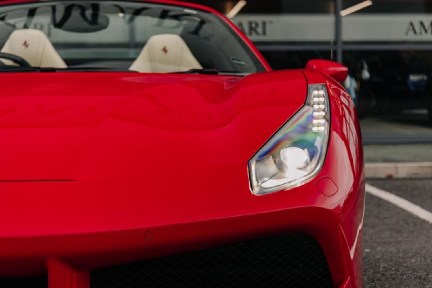 FERRARI 488 CONVERTIBLE 3.9 SPIDER 2DR SEMI AUTOMATIC