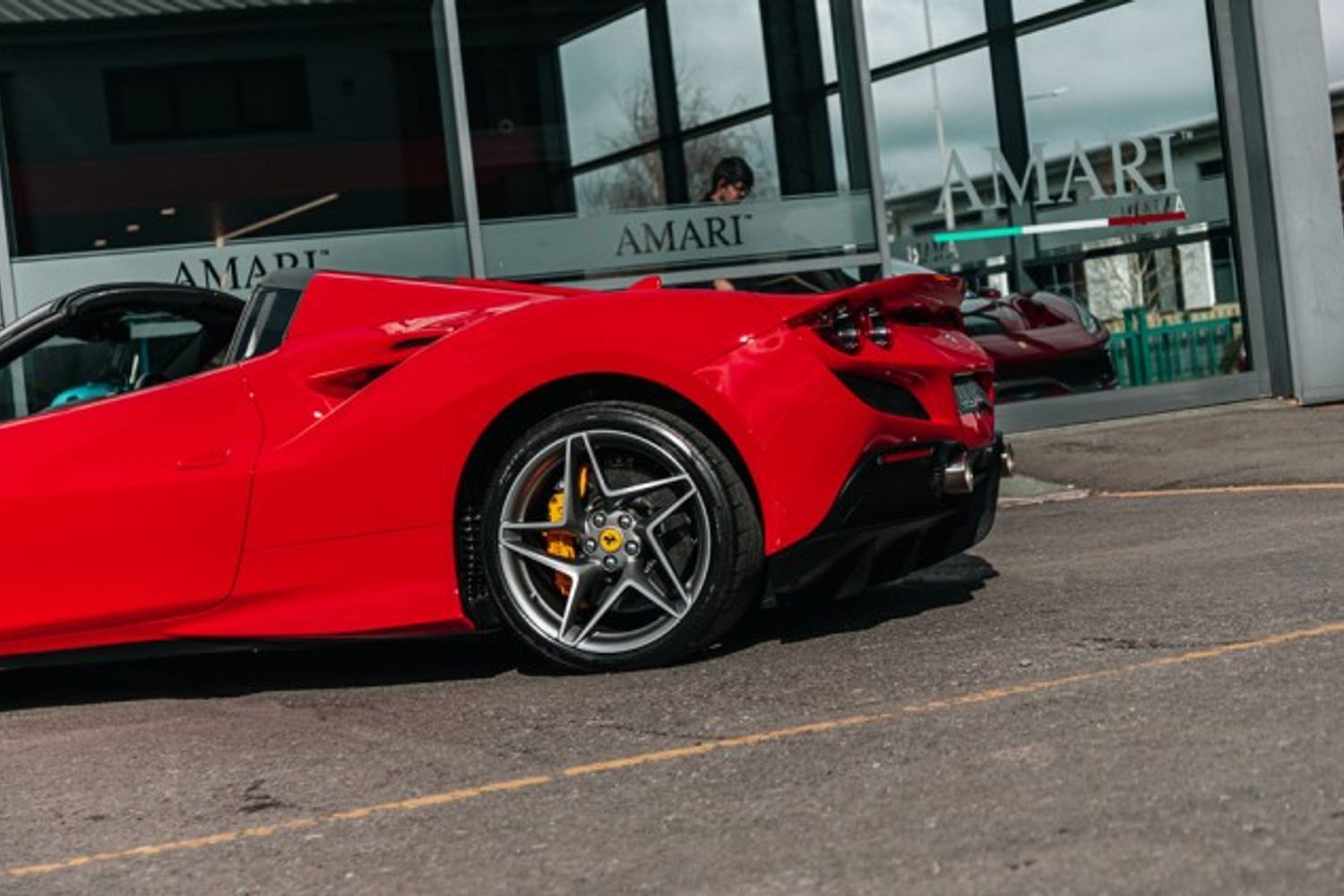 FERRARI F8 SPIDER CONVERTIBLE 3.9 SPIDER 2DR SEMI AUTOMATIC