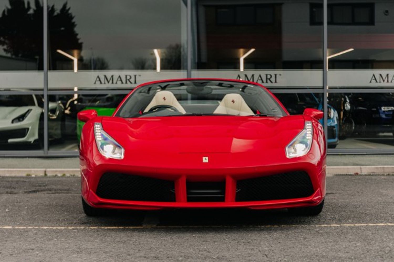 FERRARI 488 CONVERTIBLE 3.9 SPIDER 2DR SEMI AUTOMATIC