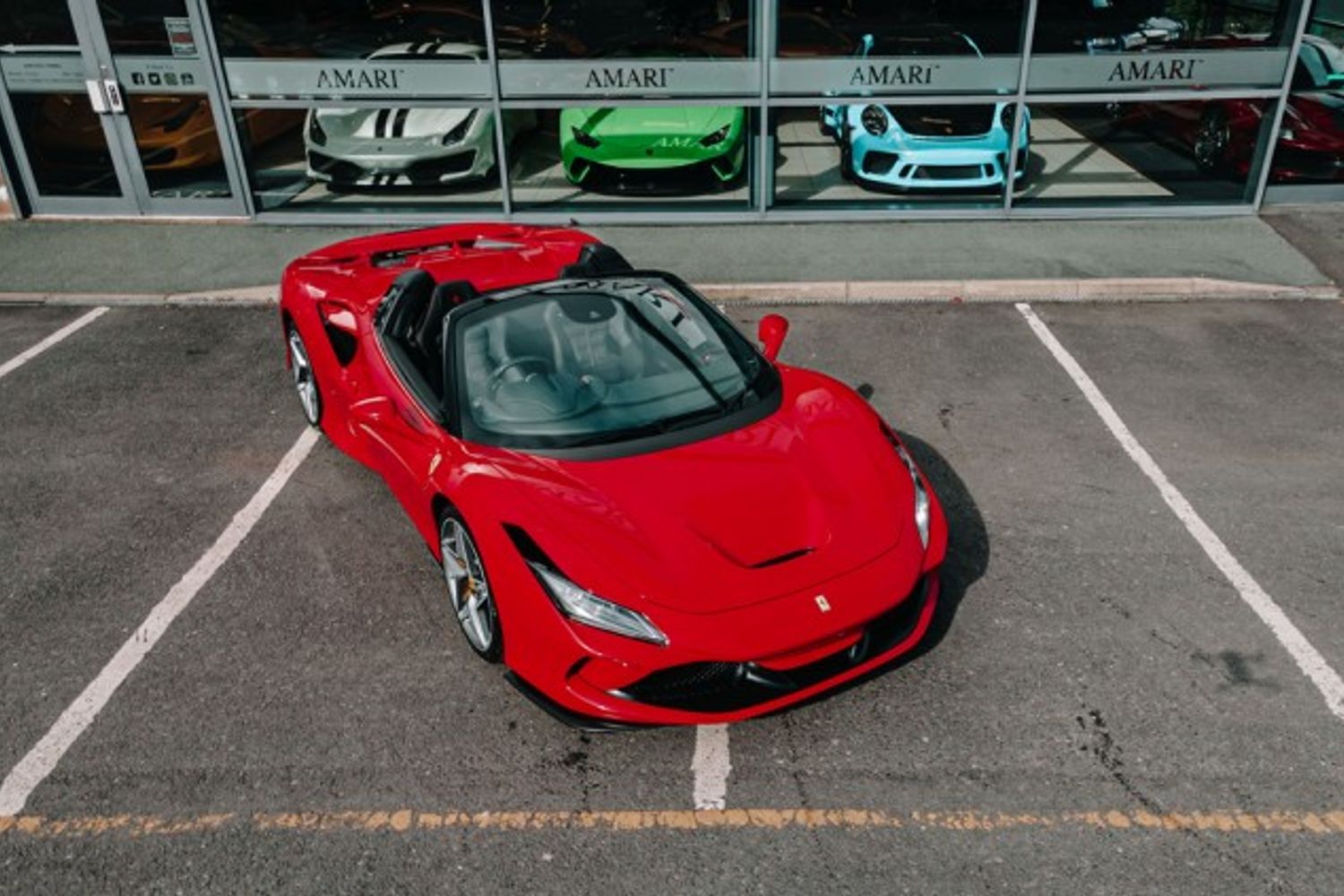 FERRARI F8 SPIDER CONVERTIBLE 3.9 SPIDER 2DR SEMI AUTOMATIC