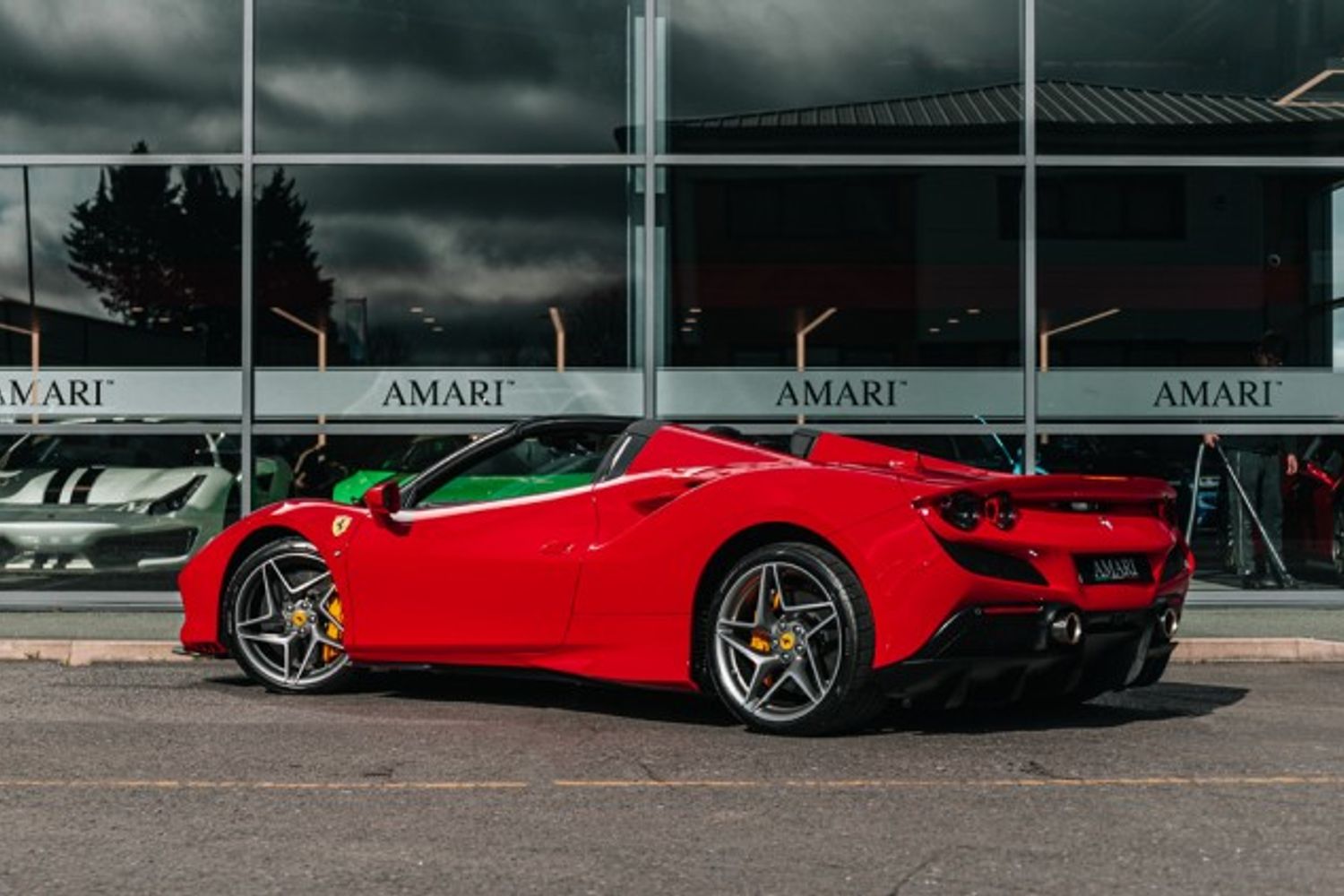 FERRARI F8 SPIDER CONVERTIBLE 3.9 SPIDER 2DR SEMI AUTOMATIC