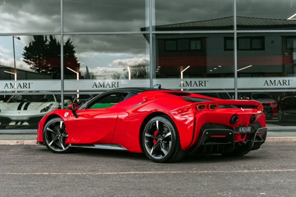 FERRARI SF90 PETROL/ELECTRIC COUPE 4.0 STRADALE 2DR SEMI AUTOMATIC