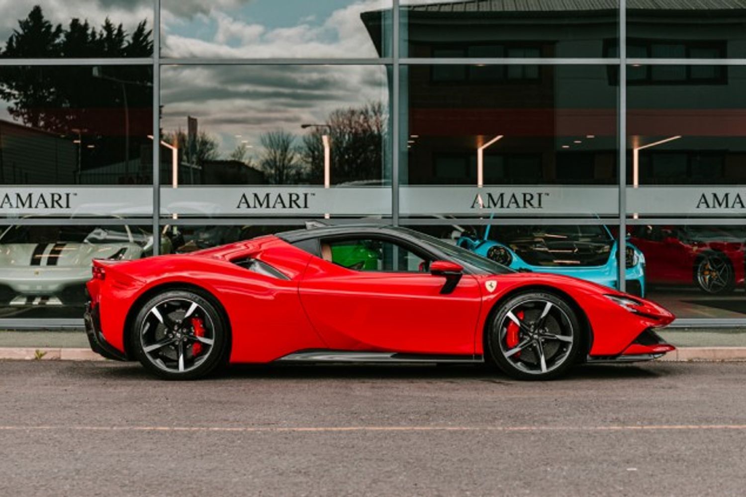 FERRARI SF90 PETROL/ELECTRIC COUPE 4.0 STRADALE 2DR SEMI AUTOMATIC