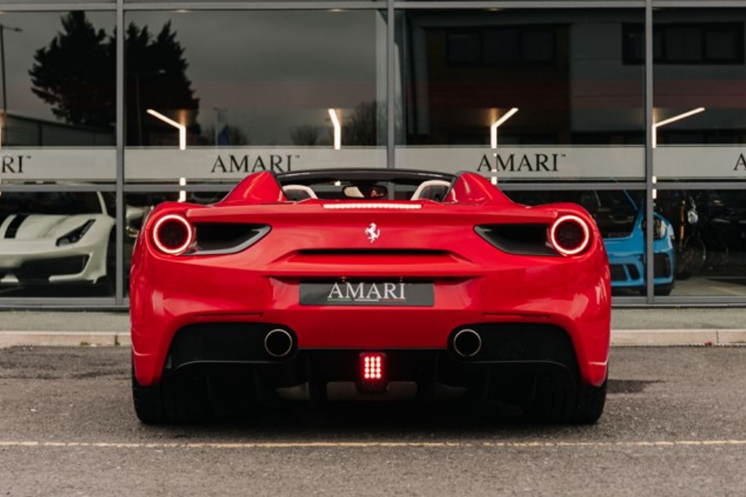 FERRARI 488 CONVERTIBLE 3.9 SPIDER 2DR SEMI AUTOMATIC