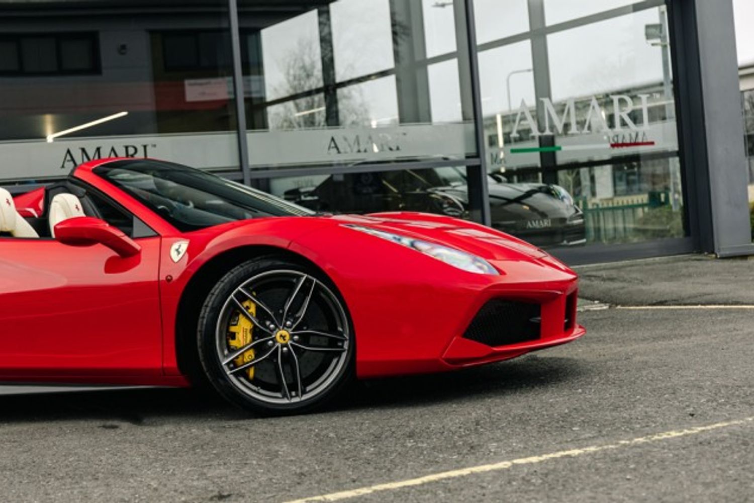 FERRARI 488 CONVERTIBLE 3.9 SPIDER 2DR SEMI AUTOMATIC