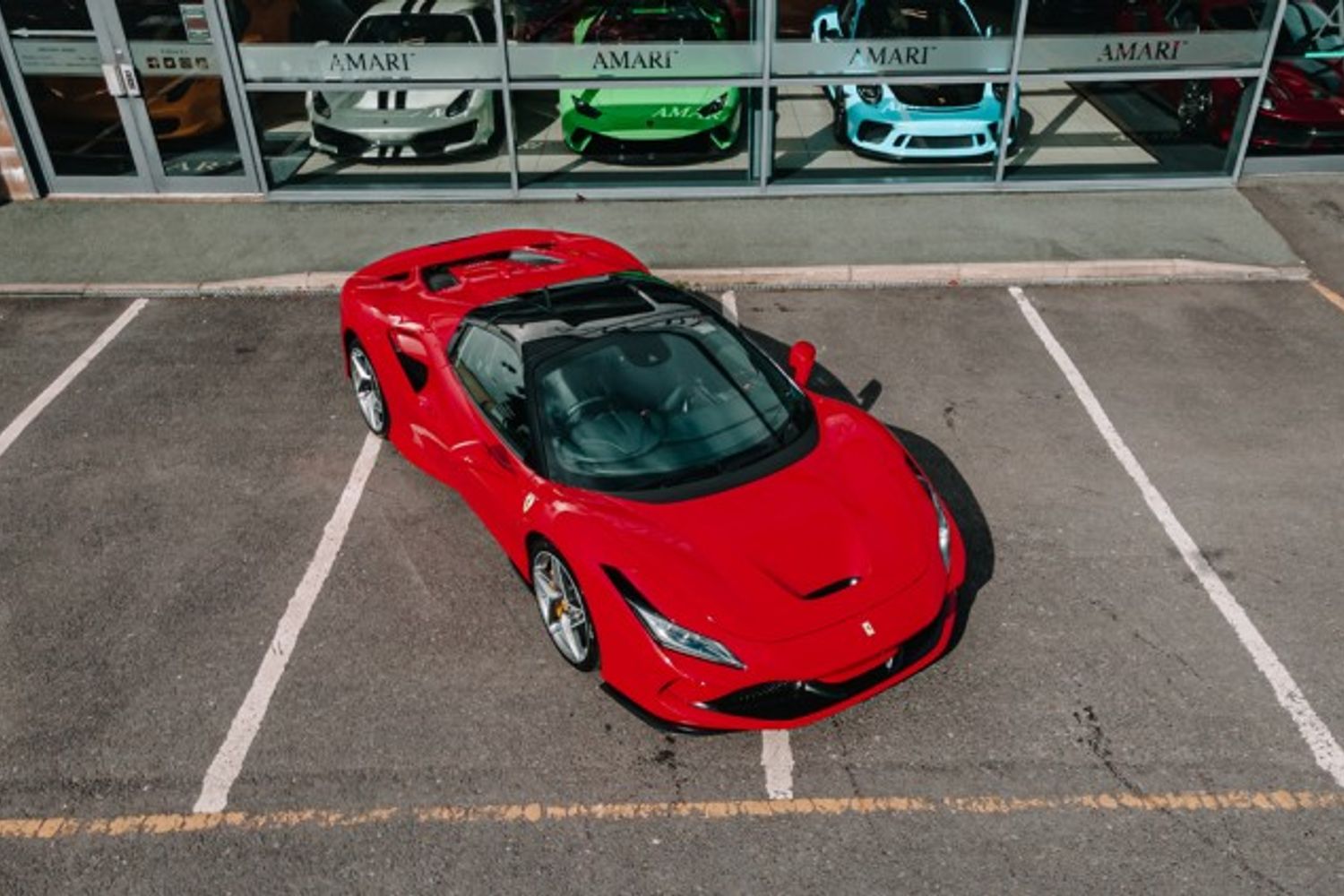 FERRARI F8 SPIDER CONVERTIBLE 3.9 SPIDER 2DR SEMI AUTOMATIC