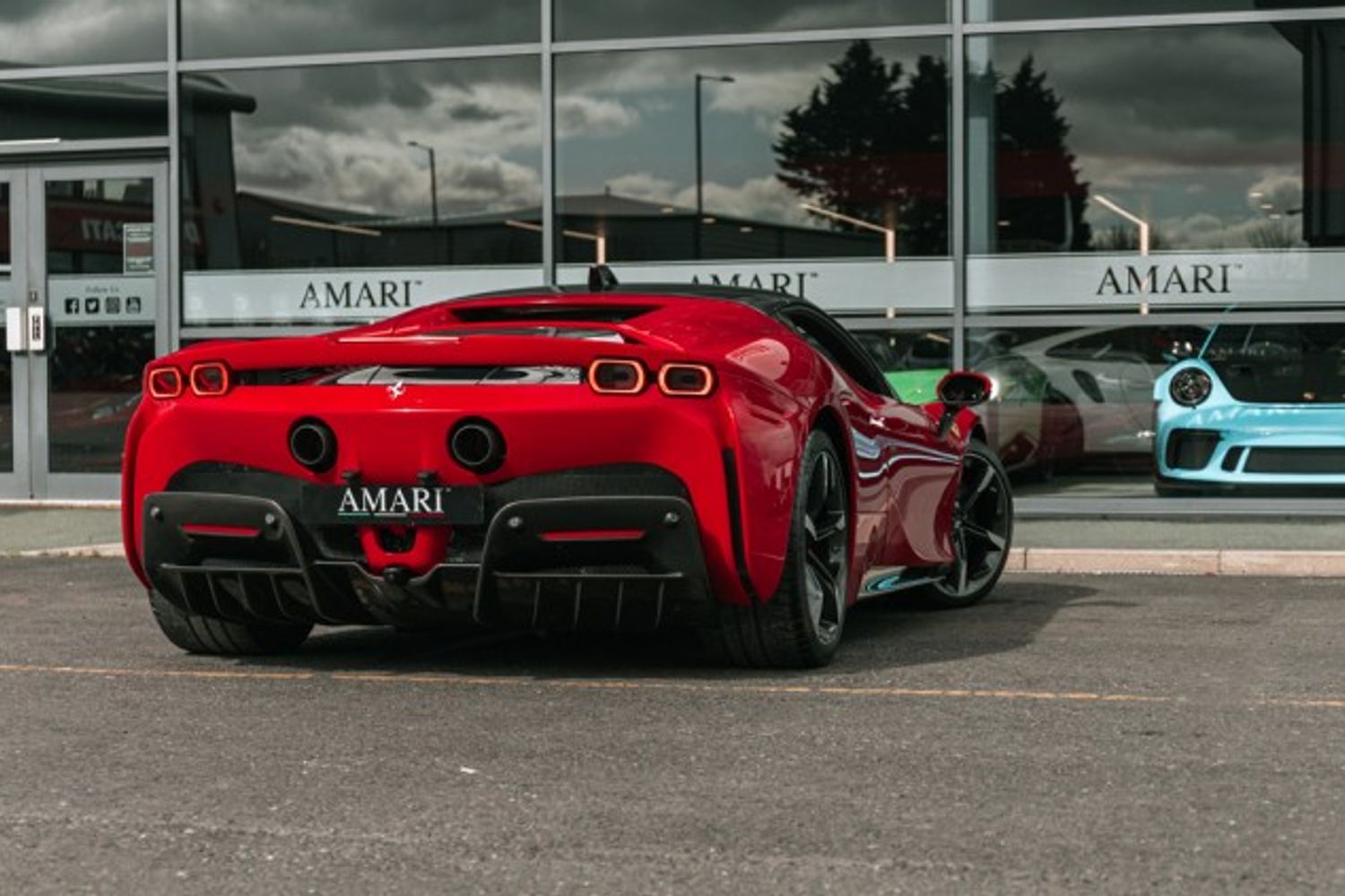 FERRARI SF90 PETROL/ELECTRIC COUPE 4.0 STRADALE 2DR SEMI AUTOMATIC