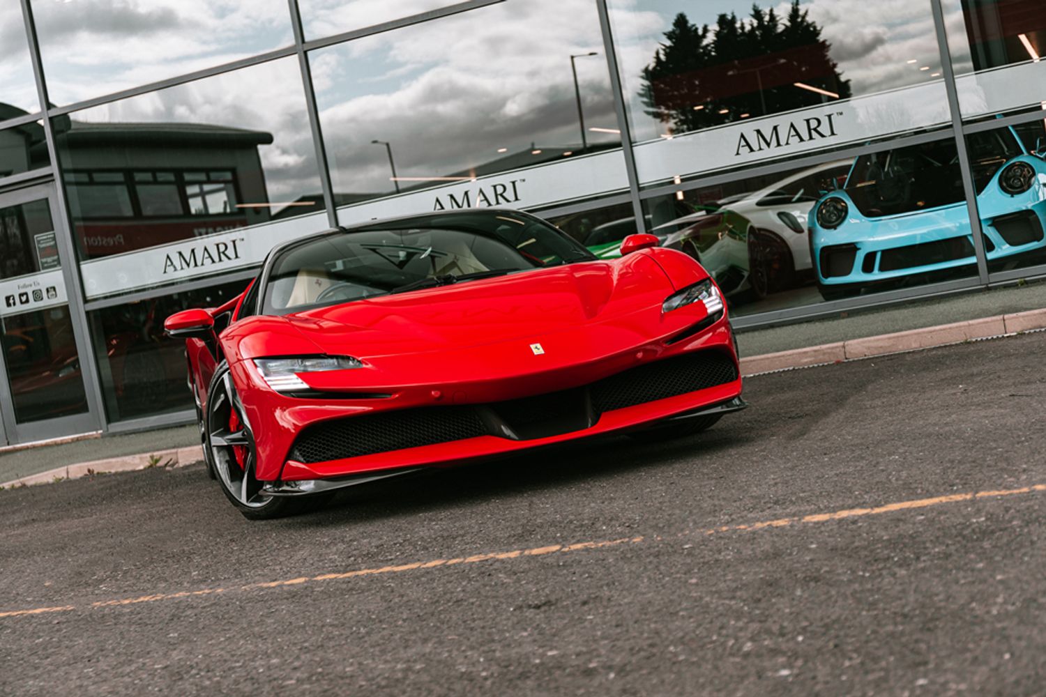 FERRARI SF90 PETROL/ELECTRIC COUPE 4.0 STRADALE 2DR SEMI AUTOMATIC