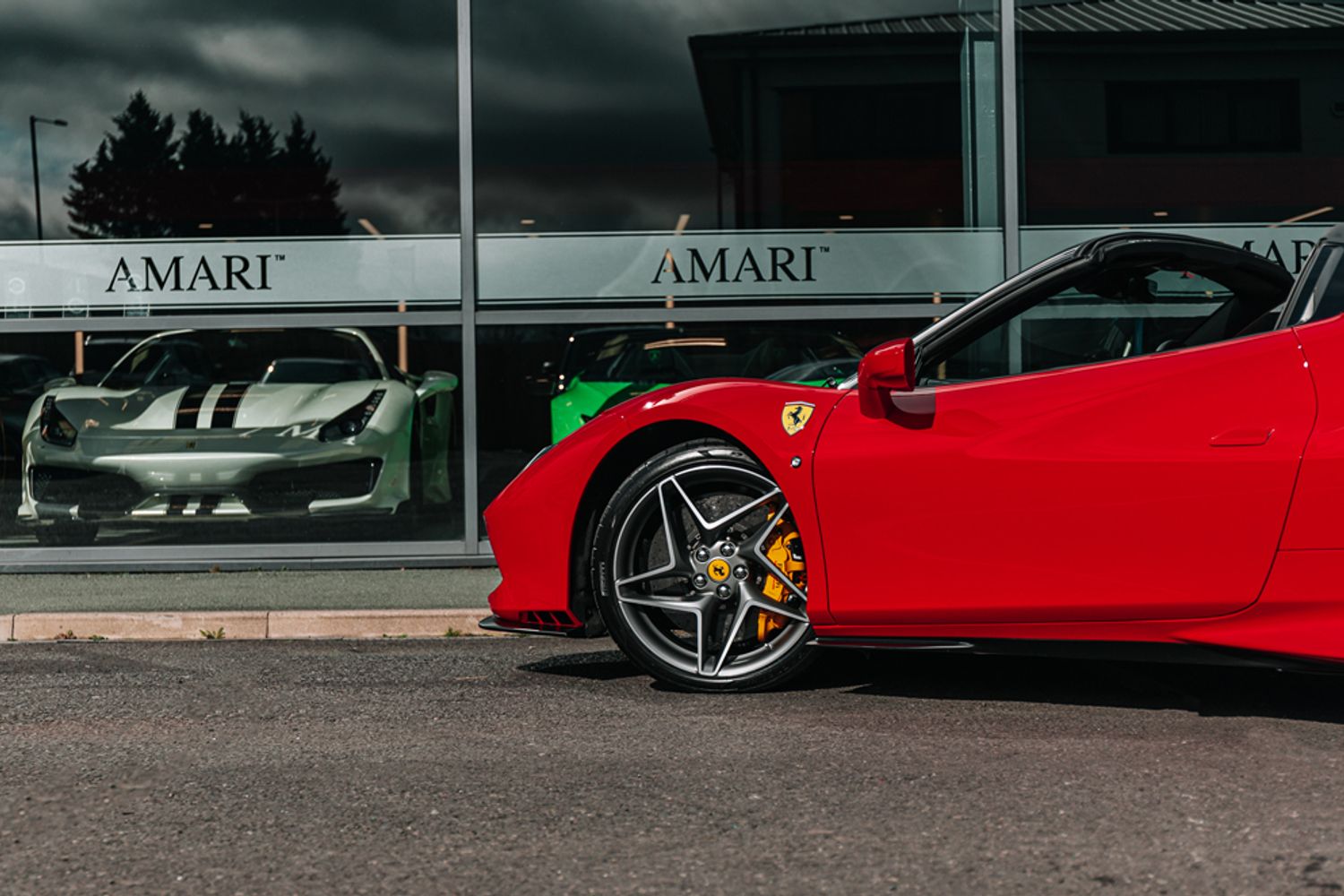 FERRARI F8 SPIDER CONVERTIBLE 3.9 SPIDER 2DR SEMI AUTOMATIC