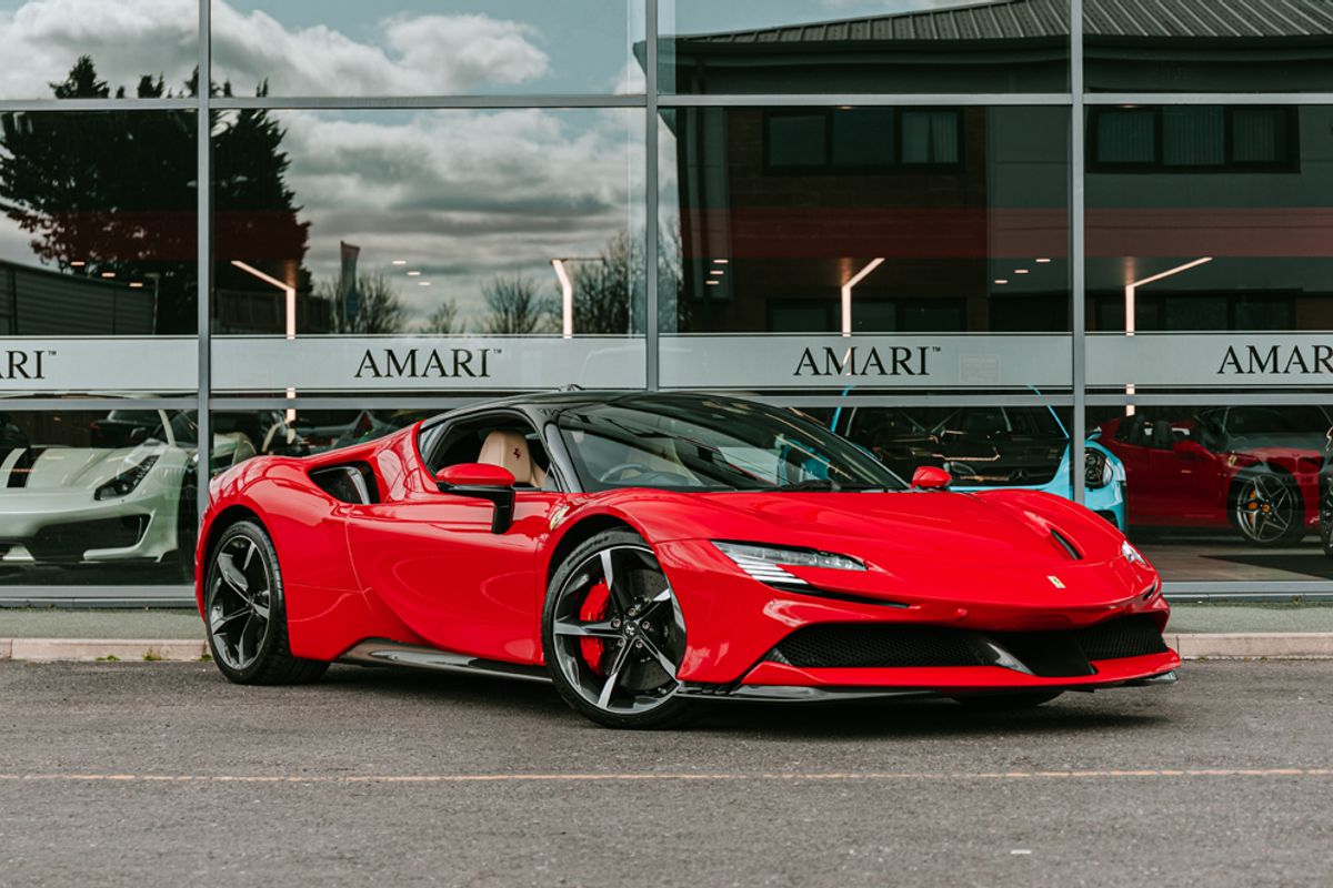 FERRARI SF90 PETROL/ELECTRIC COUPE 4.0 STRADALE 2DR SEMI AUTOMATIC