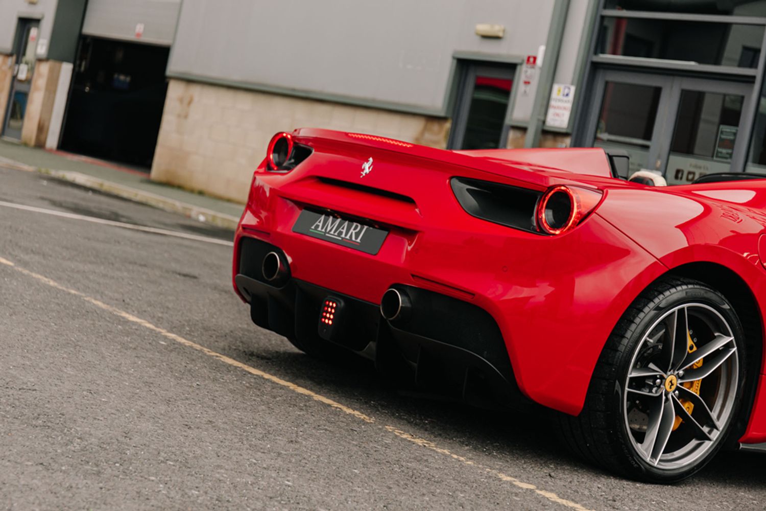 FERRARI 488 CONVERTIBLE 3.9 SPIDER 2DR SEMI AUTOMATIC