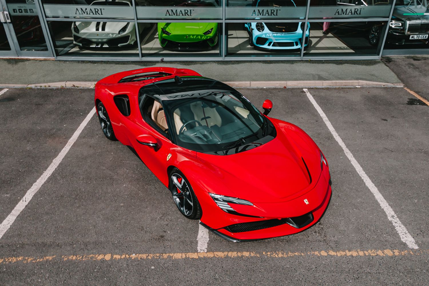 FERRARI SF90 PETROL/ELECTRIC COUPE 4.0 STRADALE 2DR SEMI AUTOMATIC