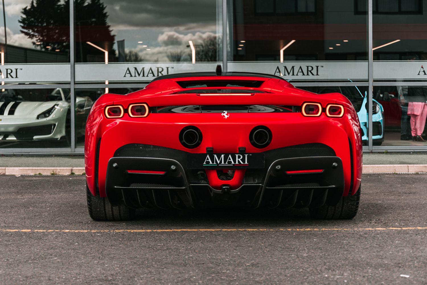 FERRARI SF90 PETROL/ELECTRIC COUPE 4.0 STRADALE 2DR SEMI AUTOMATIC