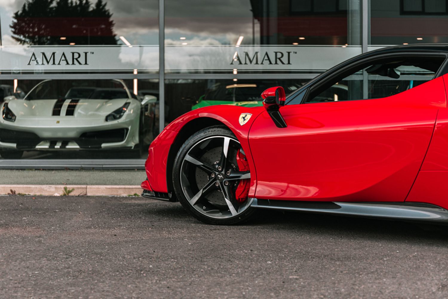 FERRARI SF90 PETROL/ELECTRIC COUPE 4.0 STRADALE 2DR SEMI AUTOMATIC