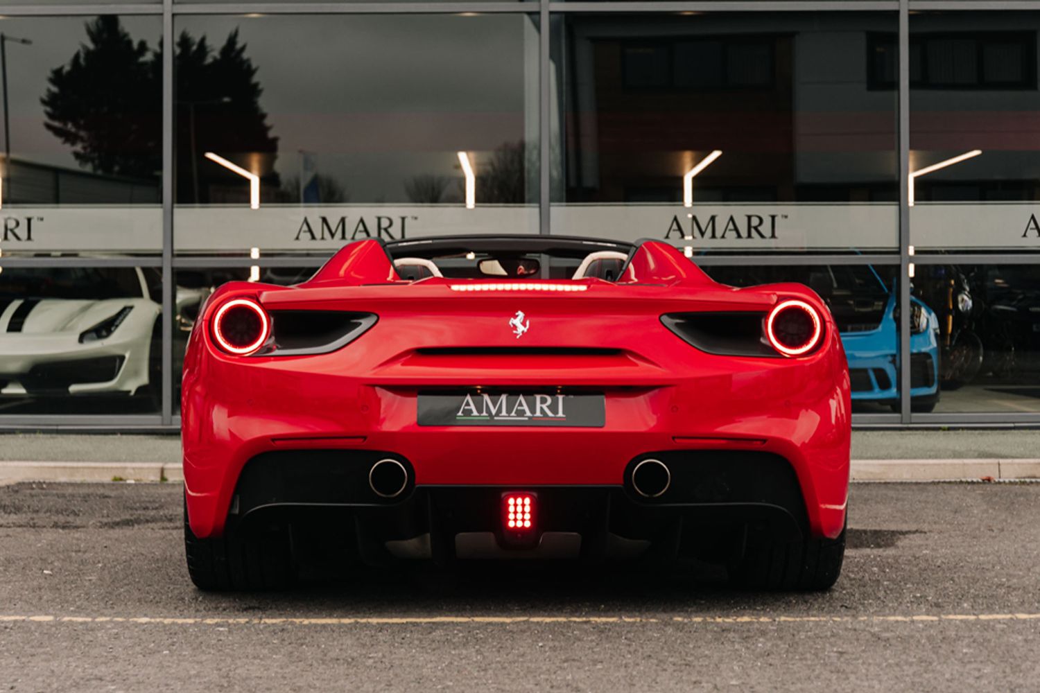 FERRARI 488 CONVERTIBLE 3.9 SPIDER 2DR SEMI AUTOMATIC