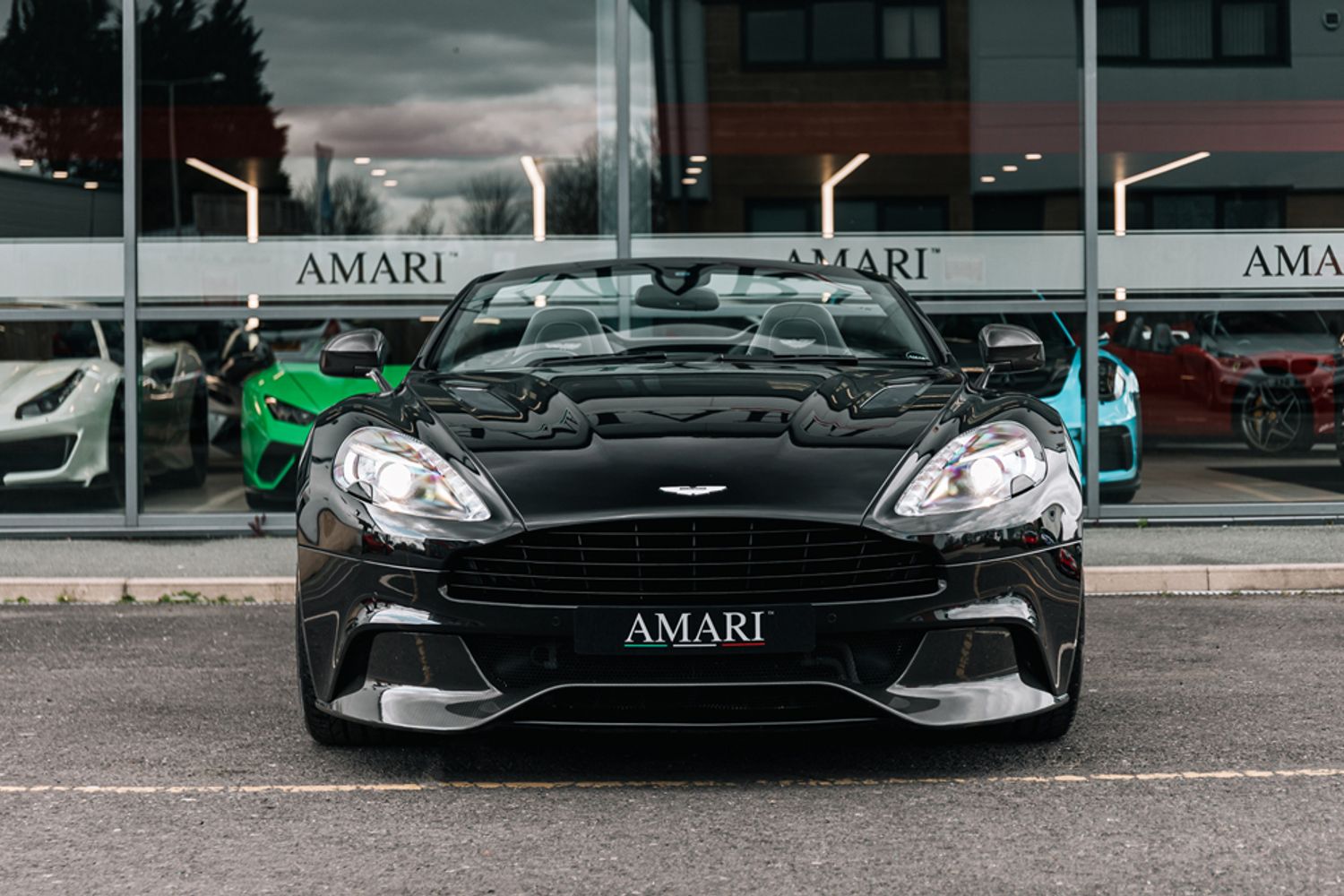 ASTON MARTIN VANQUISH CONVERTIBLE Carbon Black 5.9 V12 2DR AUTOMATIC