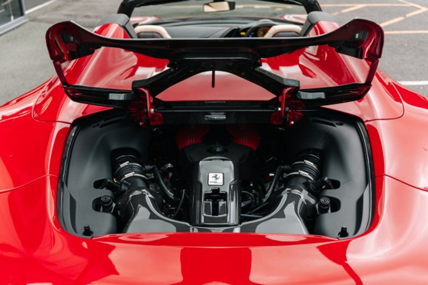 FERRARI 488 CONVERTIBLE 3.9 SPIDER 2DR SEMI AUTOMATIC