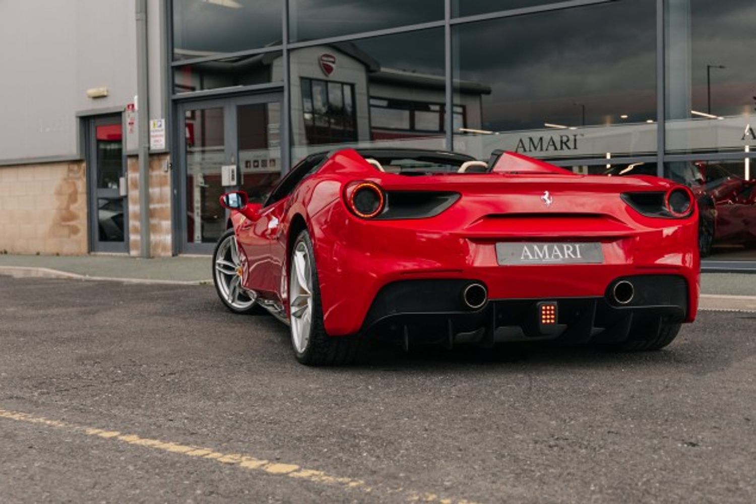 FERRARI 488 CONVERTIBLE 3.9 SPIDER 2DR SEMI AUTOMATIC